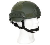 Army MICH US TC2002 NVG Montaggio Guide Laterali Ranger ACH ACU Casco Verde OD
