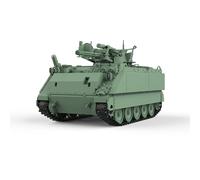 Army Tank Non Verniciato 1/48 Modello Militare Kit US M163 Semovente Anti Aircraft Gun