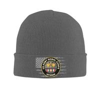 Army Veteran Signal Corps Donna Uomo Beanie Cappello Caldo Berretto Invernale Flessibile Berretto Beanie in Maglia per Bici Arrampicata Tutte Le Stagioni