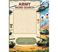 Army Word Search: Fun Brain Games Inspired by Military Life
