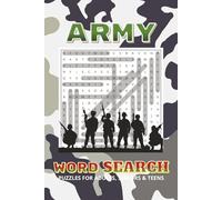 Army Word Search Puzzle Book: 49+ Puzzles Honouring Soldiers, Strategy, and Service for Adults | 6x9 in, 100 Pages - Great Gift for Vacations, Holidays and Free Times