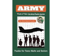Army Word Search Puzzle Book: Ultimate Military Word Search Puzzle Book I 50+ Puzzles Featuring Army, Battalion, Regiment & More | 6x9 Inches, 110 ... Military Enthusiasts, and Relaxation Time