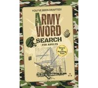 Army Word Search Puzzle Book: Word Searches for Seniors, Adults & Teens | Easy-to-Read Print About Army, Military History, Equipment & Heroes | 6x9 ... Travel, Vacation, Free Time, and Relaxation