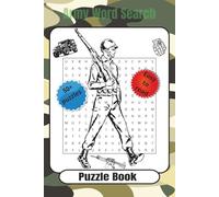 Army Word Search Puzzle Book: Word Searches with Easy to Read Print about Military , Army ,Division and More | 6x9 inches, 110 pages | 50+ Puzzles...Gift for Vacations , Holiday and Free Times