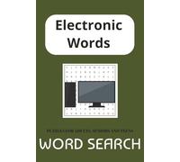 Army Word Search Puzzle Book: Word Searches with Easy to Read Prints About Electronics Words,Electronics Puzzles, Electronic Themes | 6x9 inches, 110 ... … Gift for Vacations, Holidays And Free Times