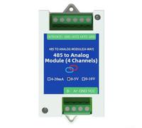 ARMYJY Ampia tensione di Manica del registratore di dati analogico del | Ingresso a 2 canali, supporto 4-20mA, per modbus per protocollo rtu, alimentazione DC 5-30V, gamma da -40 a 80C