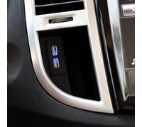 ARMYJY Caricabatteria da auto USB-C per Mercedes-Benz per vito (2016-2020) - Interfaccia di ricarica a doppia porta da 2,4 A, alloggiamento in ABS, supporto per console centrale