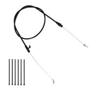 ARMYJY Cavo di controllo dell'acceleratore per tosaerba, 131,8 cm, nero, ricambio per modelli TB110/TB130/TB230/TB280/M230/M260, compatibile con modelli 140-190cc 6.5-7 per motori HP