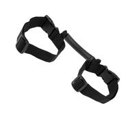 ARMYJY Cinghia per serbatoio subacqueo con manico modellato, supporto regolabile in nylon per bombole fino a 7,1 pollici, borsa portatile per attrezzatura subacquea nera
