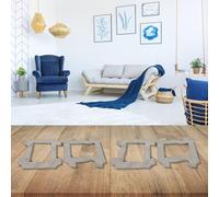 ARMYJY Kit di panni in microfibra per robot di pulizia della stazione C1 e C1, lavabili e riutilizzabili, per peli e macchie di animali domestici, confezione da 4