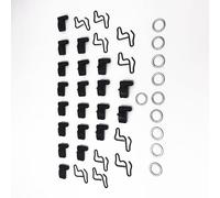 ARMYJY Kit di riparazione Rewind Starter per motoseghe, compatibile con MS310 MS390 MS440 MS460 029 034 036 039 044 M90, include 20 pedane 10 molle 10 rondelle