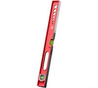 ARMYJY Livella a bolla di precisione in alluminio pressofuso da 50 cm, righello con base magnetica per allineamento verticale orizzontale, kit di attrezzi da costruzione per lavori di ristrutturazione