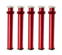 ARMYJY Maniglie per mulinello da pesca in lega di alluminio compatibili con i modelli Daiwa, set di cinque pezzi, ciascuno diametro 4 mm (5 pezzi rossi)