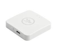 ARMYJY per tuya per zigbee Sensore di presenza umana con mmWave per Smart Home, rileva movimento e statico, collegamento illuminamento, richiede hub, bianco