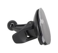 ARMYJY Supporto per parabrezza in plastica a ventosa compatibile con navigatore GPS Garmin, testa rotonda 1,7 cm, staffa di supporto per parabrezza auto, nero