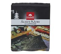 Arnaboldi Alga Nori per Sushi Giapponese, 8 Fogli di Alghe Nori Essiccate [1 Confezione da 8 Fogli]