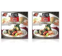 Arnaboldi Fogli di Riso per Involtini Primavera al Forno, Rice Paper per Involtino Thai [1 Confezione da 200g]