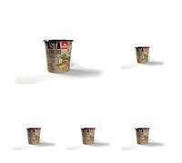 Arnaboldi - Pasta Alfredo Pronta Funghi e Formaggio, Piatti Pronti in 6 Minuti nel Contenitore o in Microonde, Noodles Istantanei Pausa Pranzo, Cena Veloce, Alimentari Monoporzione 55g, 180g da Cotta