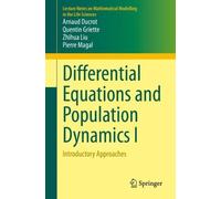 Arnaud Ducrot Quentin Griette Zhihua Differential Equations and Popu (Tascabile)