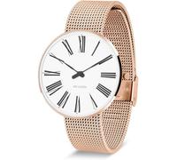 Arne Jacobsen Roman Wristwatch ø40, Rosé/Rosé Mesh
