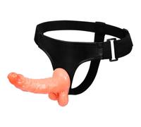 Arnes con pene realistico y braguita ajustable ultra passionate 15.5cm