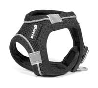 Gloria Pets Pettorina/Vestito Nero Air Mesh Trek Star Per Cani Xxxs