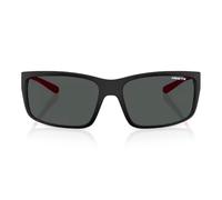 Arnette AN4242 Fastball 2.0 Sunglasses - Matte Dark Grey Frame, Polarized Dark Blue Lenses