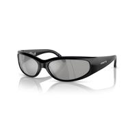 Arnette Catfish AN4302 2900-Z3 Men's Sunglasses - Recycled Black Frame, Silver Polarized Lenses
