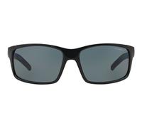 Arnette Fastball AN4202 62mm Sunglasses - Rubber Black Frame, Blue Mirror Lenses