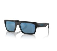 Arnette SAMHTY AN 4326U_2900-22_55 Sunglasses - Matte Black Frame, Dark Grey Lenses