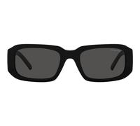 Arnette THEKIDD AN 4318_1214-87 C_53 Sunglasses - Glossy Black Frame, Dark Grey Lenses
