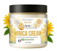 ARNI·CALM CREME - 98% di arnica biologica - Cura rilassante e sollievo - Con calendula e olio di jojoba - per muscoli, articolazioni, pelle - dopo sport, urti e tensioni (450)