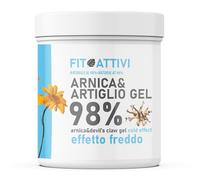Arnica e Artiglio del Diavolo Forte 550ml Effetto Freddo 98% Arnica Per Cavalli Uso Umano Vitamina E Mentolo Menta per Massaggi Locali Made In Italy