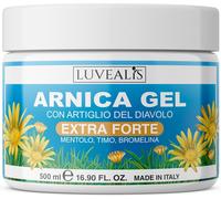 Arnica per Cavalli Uso Umano 500Ml Extra Forte, Arnica Gel Forte Potenziata Con
