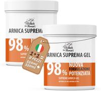 Arnica Suprema per Cavalli Uso Umano Forte 98% Gel per Massaggi Rilassanti Con L