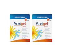Arnigel Patch - Patch Cosmetico con Effetto Caldo, Azione Lenitiva 24 Ore, Dona Sollievo a Collo e Spalle, a Base di Arnica Montana e Artiglio del Diavolo - 2 Confezioni da 5 pezzi
