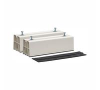 Arnocanali Coppia di basi a pavimento 90x80x450 mm per Condizionatori/