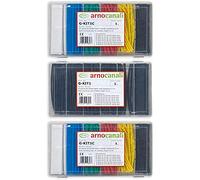 Arnocanali Kit guaine termorestringenti colorate 300 pezzi da 10 cm, multicolore
