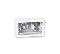 Arnocanali SPM504.3 Scatola Porta Apparecchi 4 Moduli, con Attacco Unversale per Qualsiasi Produttore, Colore Bianco