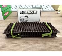 Arnold 8010 HN8010 400 R 15 ° 0154 Scala N 10 Binari Curvo IN Conf Inutilizzati
