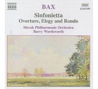 Arnold Bax Overture, Elegy & Rondo Sinfonietta (Wordsworth, Slovak Po) (CD)