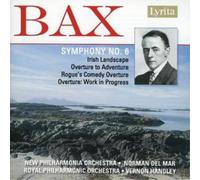 Arnold Bax Symphony No. 6 (Del Mar, Npo, Rpo, Handley) (CD) Album