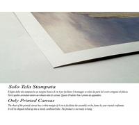 Arnold Bocklin L'Isola dei Morti Quadro Stampa su TELA Canvas Vernice Pennellate