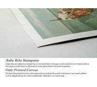 Arnold Bocklin Ulisse e Polifemo Quadro Stampa su Tela Canvas Vernice Pennellate