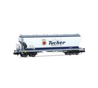 Arnold Carro Merci HN6708 a 4 Assi per Trasporto Cereali, livrea Azzurra 'Tucher', EP. V-VI