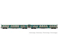 ARNOLD HN2552 SET 2 automotrici Aln 668 Livrea originale blu/beige Scala N 1/160
