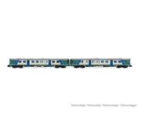 Arnold – Set 2 automotrici diesel FS ALn 668 serie 1000 HN2571 Scala N 1:160 livrea XMPR ep. Vb