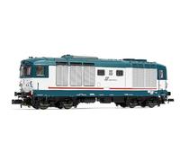 Arnold Locomotiva Diesel FS D.445 3ª serie 4 fanali bassi livrea XMPR Scala N 1/160 DCC
