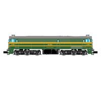Arnold HN2634S ALSA, locomotiva diesel 2150, livrea verde-giallo, epVI con decoder audio DCC Locomotiva Diesel