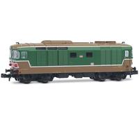 Arnold HN2654 D445 1030 Verde/isabella 1a serie, vetri curvi, Scala N 1/160